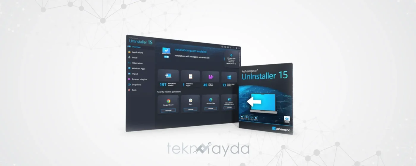 Ashampoo Uninstaller 15 – Ücretsiz Lisans (Ömür Boyu)